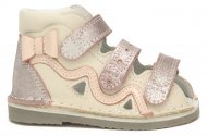 BARTEK sandaalid, kreemi värv/roosad, 22 suurus, T-11686-V005