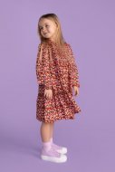 COCCODRILLO pikkade varrukatega kleit RETRO PICNIC KIDS, multicoloured, WC3128101RPK-022