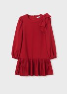MAYORAL pikkade varrukatega kleit 8A, punane, 7954-90