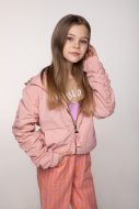 COCCODRILLO jope OUTERWEAR GIRL KIDS, powder pink, WC3152201OGK-033