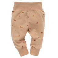 PINOKIO püksid WOODEN PONY, pruunid, 68 cm, 1-02-2111-550-068BD