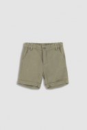 COCCODRILLO lühikesed püksid ELEGANT BABY BOY, rohelised, WC3119502EBB-011