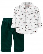 CARTER'S pikkade varrukatega särk + püksid, 1J196210
