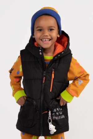COCCODRILLO vest OUTERWEAR BOY KIDS, must, WC3178101OBK-021 WC3178101OBK-021-128