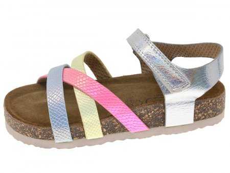 BEPPI sandaalid, hõbedast värvi, 28 suurus, 2190110 2190110-24
