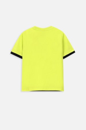 COCCODRILLO short sleeved t-shirt GAMER BOY KIDS, lime, WC4143201GBK-030-098, 98 cm 
