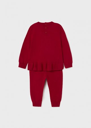 MAYORAL pikkade varrukatega t-särk ja püksid 4G, red, 80 cm, 2543-76 2543-76 9