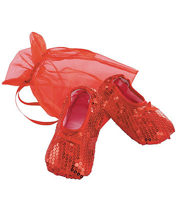 ELC Red Sequin Ballet Shoes. 139201 139201