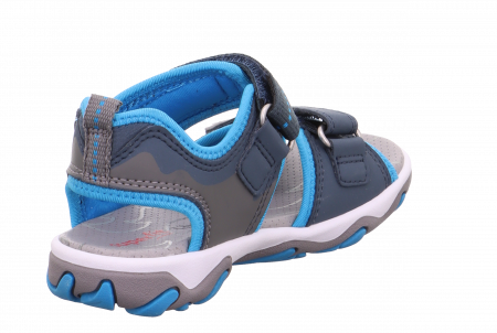 SUPERFIT sandaalid MIKE 3.0, tumehall/sinised, 34 suurus, 1-009470-8010 1-009470-8010 34
