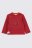 COCCODRILLO pikkade varrukatega t-särk COLLEGE KIDS, kirsi värvi, 122 cm, ZC2143105COK-017 ZC2143105COK-017-110